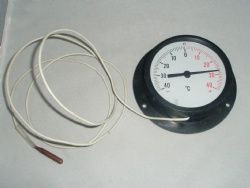 capillary thermometer plastic capillary dial thermometer 4inch dial thermometer with remote bulb