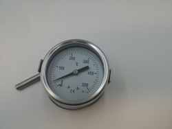 58mm(2.3inch) Dial capillary thermometer with remote bulb with U clamp